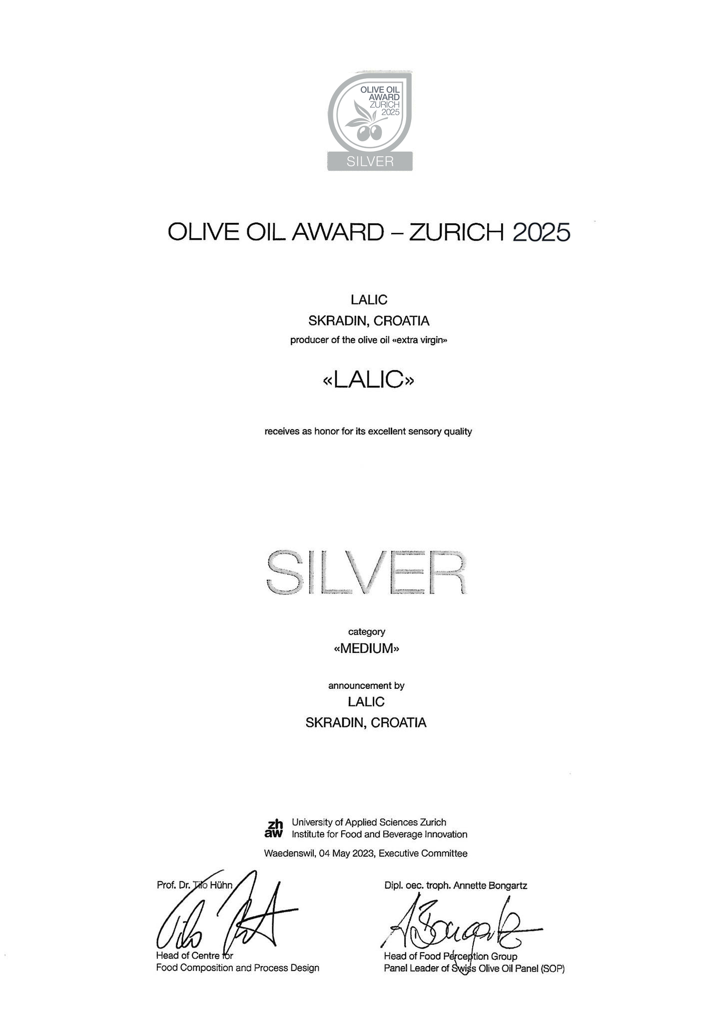 zurich-2025-award